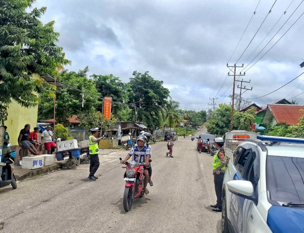 Ciptakan Kamseltibcarlantas,Sat Lantas Polres Rote Ndao Tingkatkan Kegiatan Kepolisian