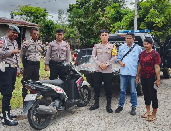 Satu Unit Motor  Ditemukan Dalam Hutan, Warga Lapor Polsek Rote Selatan
