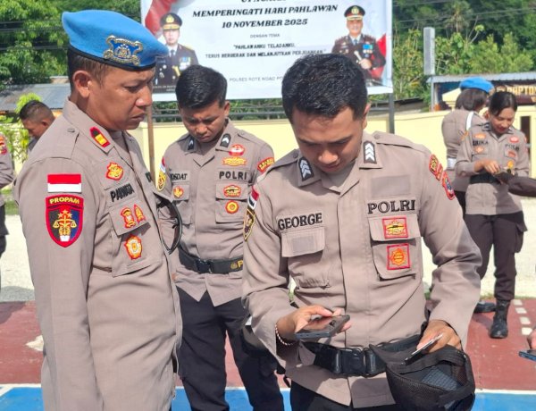 Tindak Lanjut Arahan Kabid Propam, Kasipropam Tegaskan Disiplin Harus Diutamakan