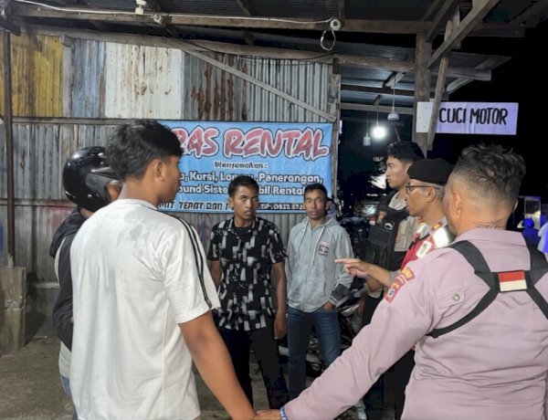 Patroli Ronda Presisi Satuan Samapta Polres Rote Ndao, Upaya Cegah Dini  Gangguan Keamanan