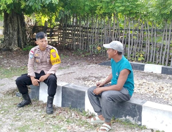 Kegiatan  Preemtif Bhabinkamtibmas Polsek Rote Barat Daya