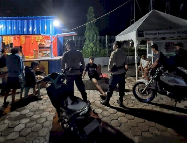 Patroli Ronda Presisi Polsek Lobalain, Upaya Untuk Cegah Gangguan Keamanan
