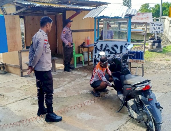 Patroli Dialogis Polsek Lobalain, Jaga Keamanan dan Kenyamanan Masyarakat