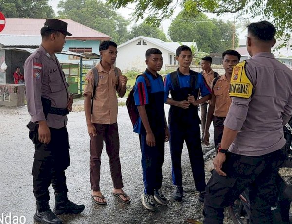 Cegah Gangguan Keamanan, Personel Polsek Lobalain Tingkatkan Patroli Preventif