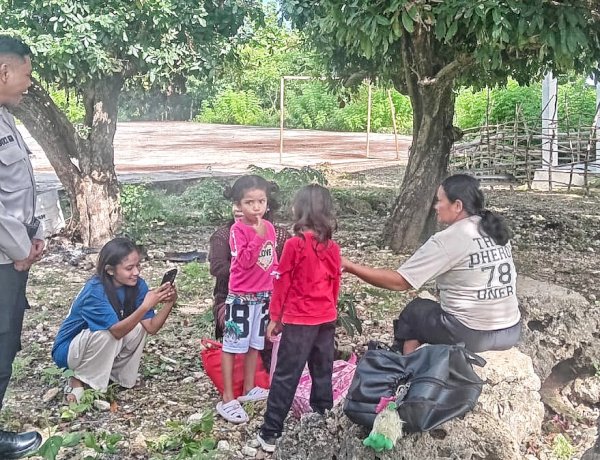 Kegiatan Sambang Bhabinkamtibmas Polsek Rote Barat Laut