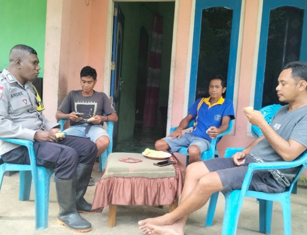 Jaga Kamtibmas Kondusif Melalui Peran Bhabinkamtibmas Polsek Rote Selatan