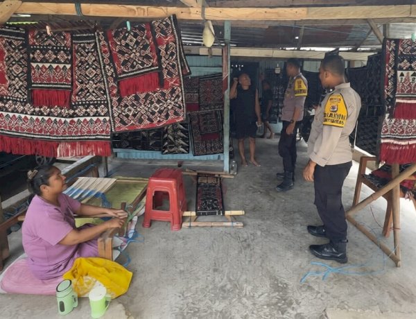 Patroli Dialogis Polsek Lobalain Untuk Jamin Keamanan dan Kenyamanan Masyarakat