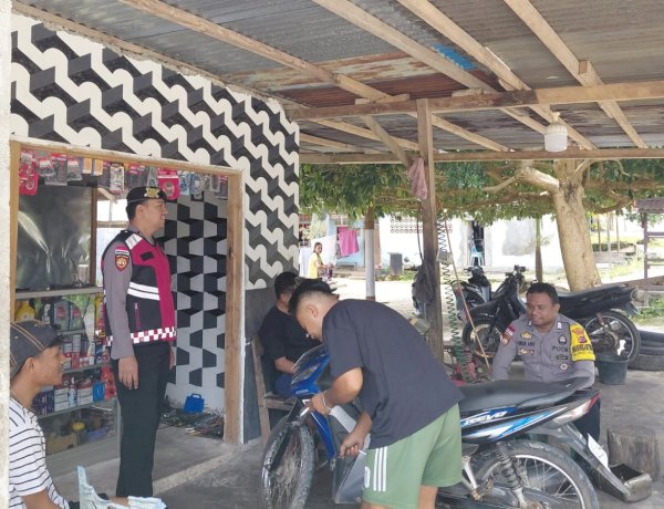 Polsek Rote Selatan Gelar Patroli Dialogis Untuk Meningkatkan Keamanan