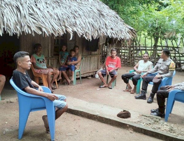 Patroli Dialogis Polsek Rote Barat Daya, Tumbuhkan Kepercayaan Publik Kepada Polri