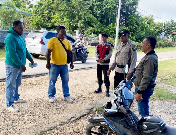K2YD Polsek Rote Tengah Cegah Potensi Tindak Pidana