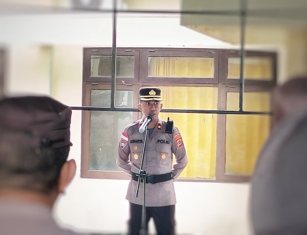 Wakapolres Rote Ndao : Jaga Nama Baik Institusi dan Integritas Sebagai Anggota Polri