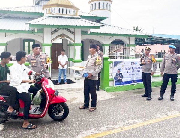 Kapolres Rote Ndao dan PJU Lakukan Safari Ramadhan 1447 H di Mesjid An Nur Metina