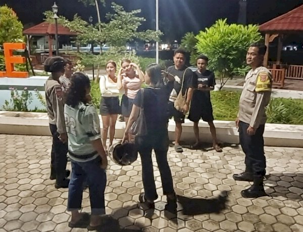 Polsek Lobalain Intensifkan Patroli Malam, Antisipasi Gangguan Keamanan