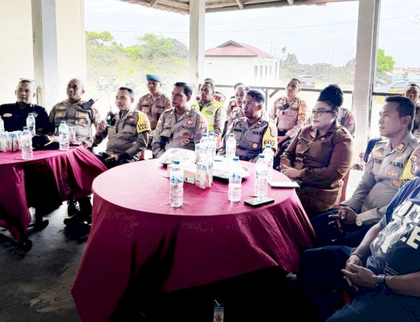 Minitoring Sitkamtibmas Nasional, Polres Rote Ndao Gelar Zoom di Obyek Wisata Tiang Bendera