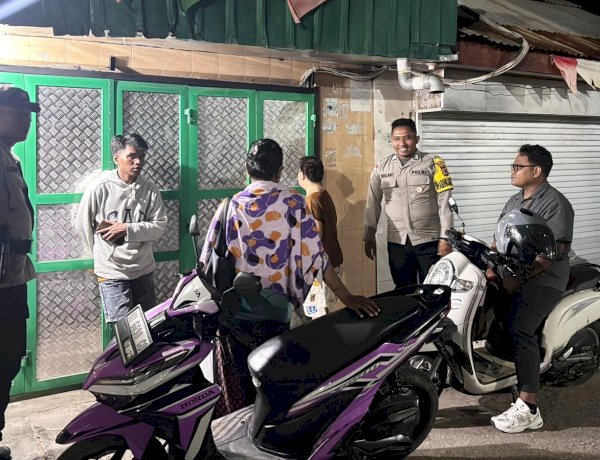 Polsek Lobalain Intensifkan Kegiatan Patroli, Monitoring Kegiatan Masyarakat