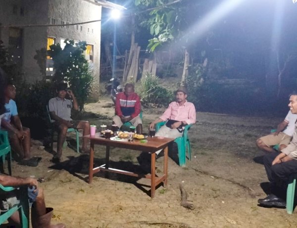 Bhabinkamtibmas Polsek Rote Tengah Lakukan Patroli Dialogis dan Sambang di Moklain