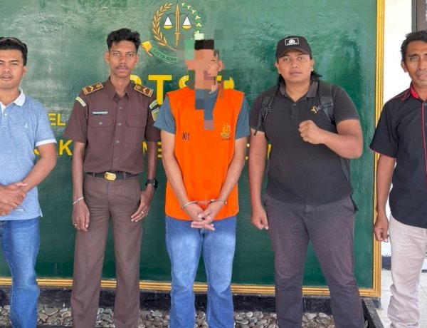 Polsek Lobalain Lakukan Tahap II  TSK Tindak Pidana Penganiayaan ke JPU