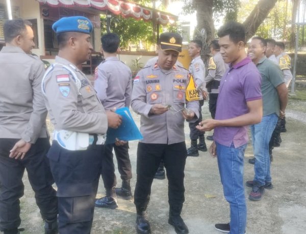 Operasi Gaktiplin Bagi Personel Polsek RBD, Upaya Pencegahan Pelanggaran Disiplin