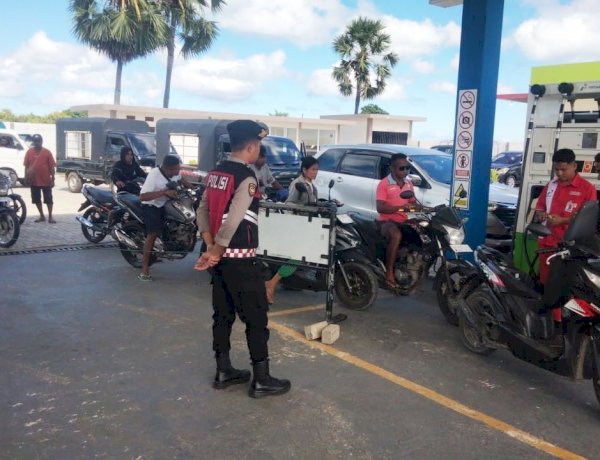 Polsek Rote Barat Lakukan Patroli Preventif Gangguan Keamanan, Pastikan Kenyamanan Masyarakat