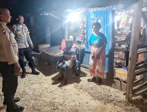 Patroli Dialogis Polsek Rote Tengah, Upaya Untuk Jaga Kamtibmas Tetap Kondusif