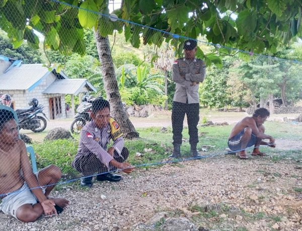 Patroli K2YD Polsek Rote Barat Daya, Wujudkan Rasa Aman Bagi Masyarakat