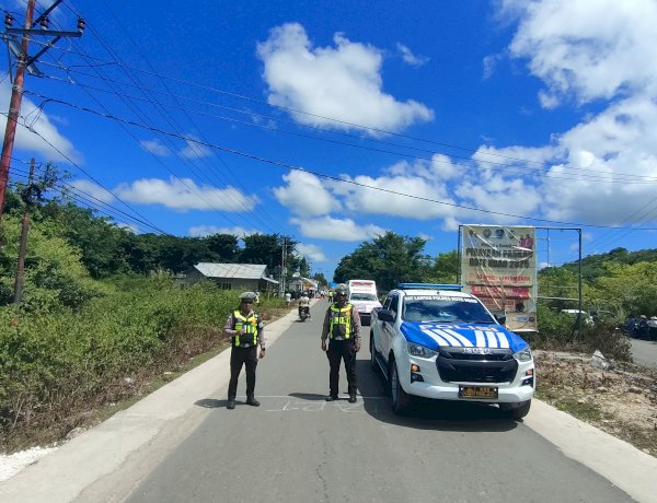 Polres Rote Ndao Lakukan Pengamanan Serta Pengawalan  Karnaval dan Pawai Paskah 2026