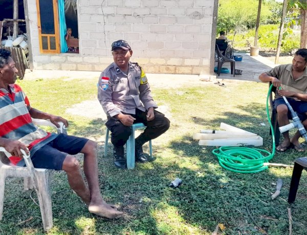 Kegiatan Preemtif Personel Polsek Rote Timur Untuk Ciptakan Kamtibmas Yang Kondusif