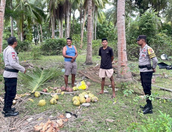Patroli Dialogis Polsek Rote Tengah, Jaga Kemitraan Dalam Mewujudkan Kamtibmas Yang Kondusif