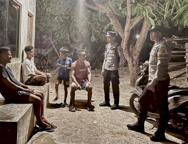 KRYD Polsek Rote Barat Daya, Upaya Untuk Menjaga Kamtibmas Tetap Kondusif