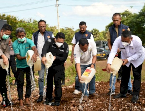 Merawat Harmoni Bumi Flobamora, Polda NTT Pulihkan Ketertiban Sosial Melalui Penertiban Minuman Beralkohol Ilegal