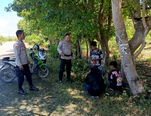 Jaga Kamtibmas Tetap Kondusif, Personel Polsek Rote Barat Daya Tingkatkan Kegiatan Preventif