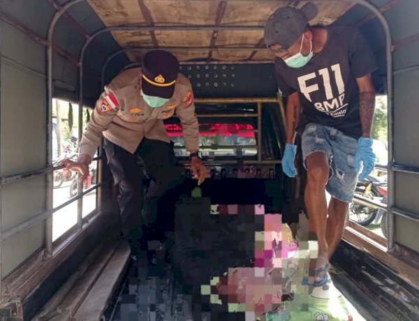 Warga Lekunik Ditemukan Meninggal, Warga Telp 110 dan Korban Dievakuasi  Untuk Pemeriksaan