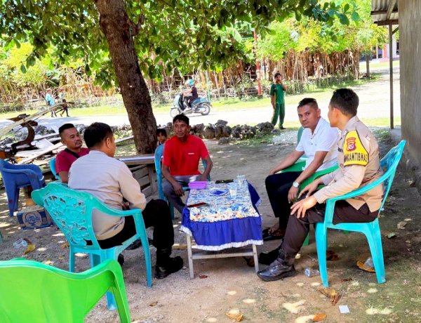 Dengar Keluhan Warga, Personel Polsek Rote Barat Daya Lakukan KRYD