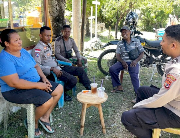 Kapolsek Rote Tengah : Patroli Dialogis Memudahkan Polri Memperoleh Informasi Dari Masyarakat