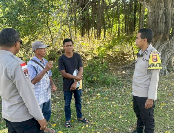 Kapolsek Rote Tengah : Patroli Dialogis Merupakan Upaya Polsek Rote Tengah Jaga Kamtibmas Tetap Kondusif