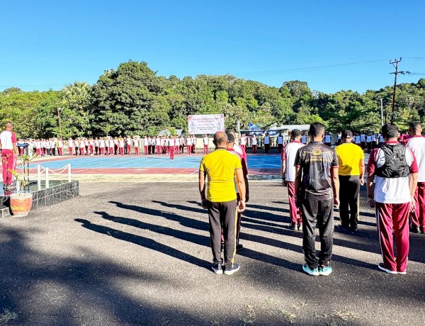 Jelang Peringatan Hari Bhayangkara ke-80, Polres Rote Ndao Gelar Sejumlah Pertandingan