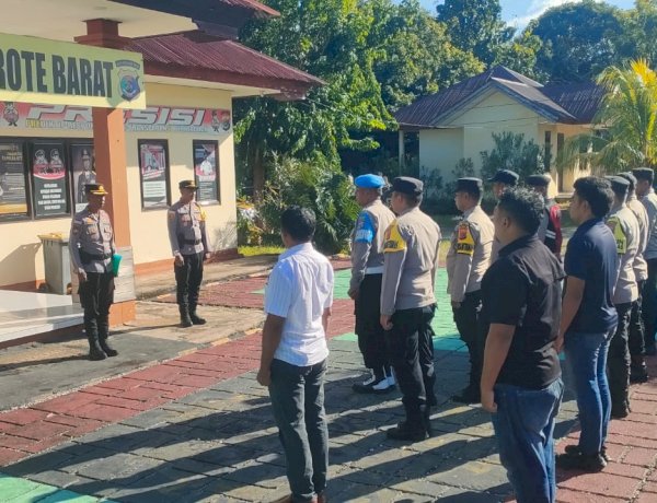 Wakapolresrotendao : Tetap Jaga Nama Baik Institusi dan Hindari Pelanggaran