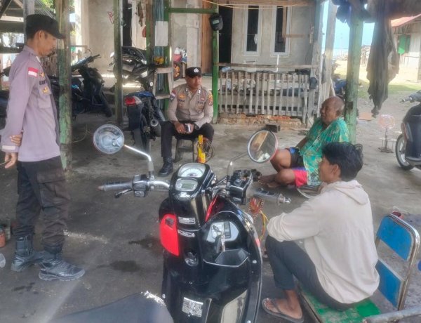Patroli Dialogis  Wujud  Nyata Kehadiran Polsek Rote Barat Daya Jaga Keamanan Masyarakat