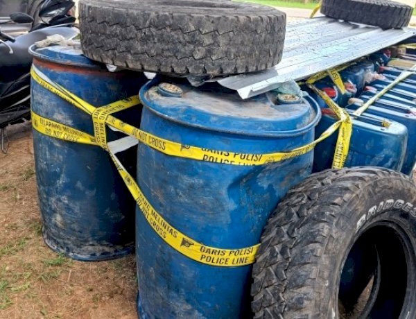 Penyidik Sat Reskrim Polres Rote Ndao Tetapkan RBM  Sebagai Tersangka Dugaan Penimbun BBM 3,2 Ton di Mokekuku