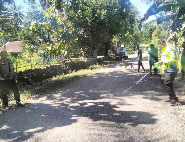 Kapolsek Rote Selatan : Korban Laka Lantas Sudah Ditangani Tim Medis Untuk Perawatan Intensif dan Barang Bukti Telah Kami Amankan