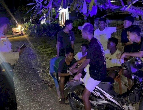 Antisipasi Tindak Pidana, Polsek Rote Barat Intensifkan Patroli Malam