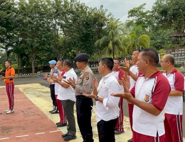 Kabag Ops Polres Rote Ndao Latih Mental Personel Polres Rote Ndao  Lewat Terapi USEFT