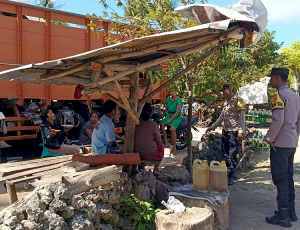KRYD Polsek Rote Barat Daya, Pastikan Kamtibmas Tetap Kondusif