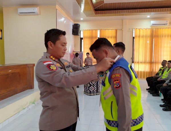 Persiapan Operasi Patuh Turangga 2026, Polres Rote Ndao Gelar Latihan Pra Operasi