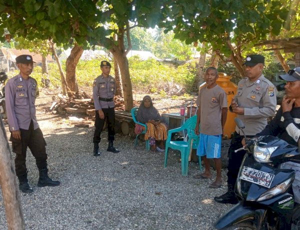 Patroli Dialogis Polsek Rote Barat Daya Perkuat Kedekatan Polisi dan Warga di Ruang Publik
