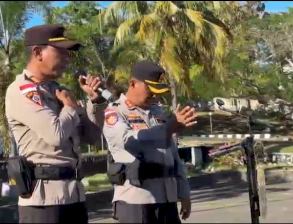 Apel Jam Pimpinan Bersama Kapolres Rote Ndao Dilanjutkan Terapi USEFT