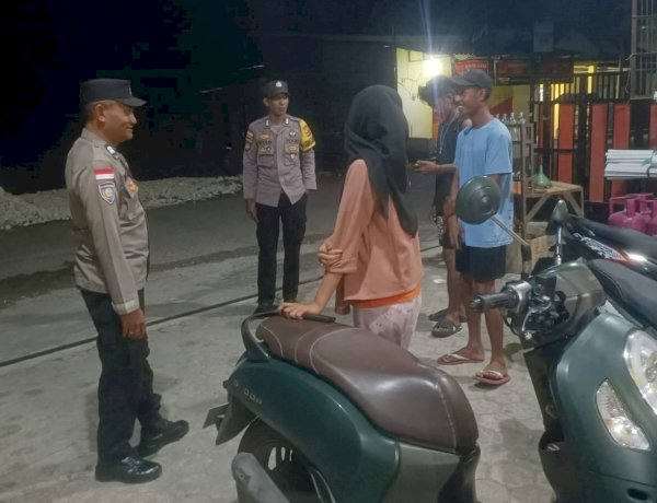Polsek Rote Barat Daya Intensifkan Patroli Malam Antisipasi Gangguan Keamanan