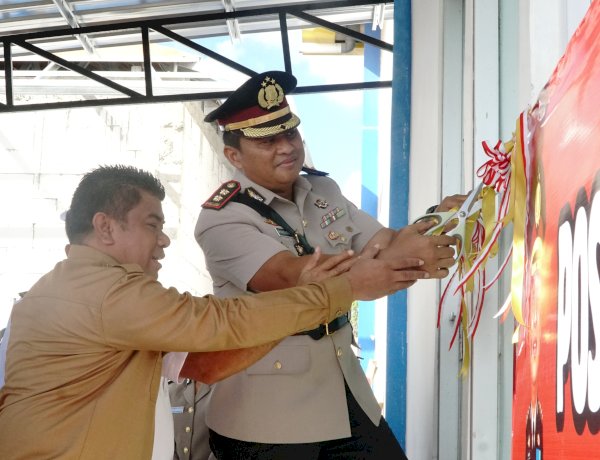 Kapolres Rote Ndao : Pospol Pelabuhan Baa Untuk Meningkatkan Pelayanan kamtibmas