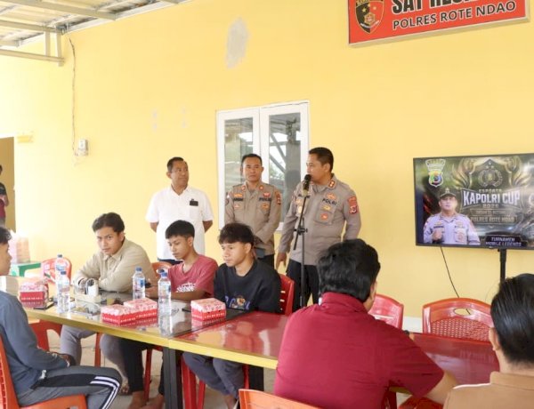 Tournament E- Sport Mobile Legend Dibuka Oleh Kapolres Rote Ndao Ajak Generasi Muda Berprestasi