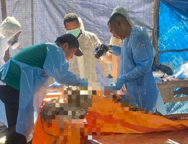 Polres Rote Ndao Lakukan Ekshumasi Jenazah JA  di Desa Kuli  Untuk Kepentingan Penyidikan